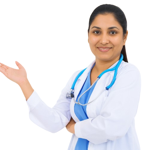 Happy patient at Sarvagya Healthcare